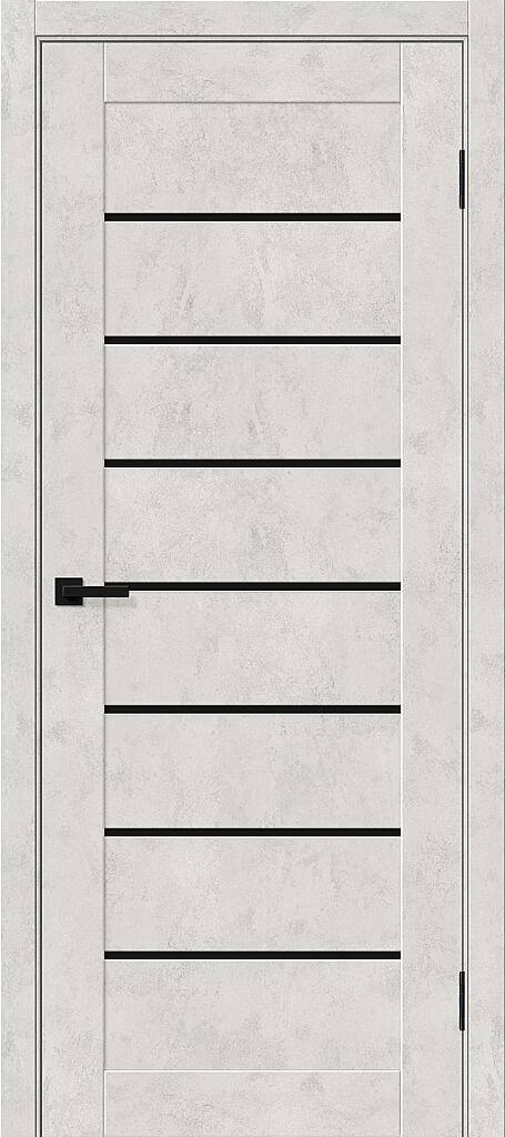 Межкомнатная дверь с экошпоном Браво-22 Look Art / Black Shine