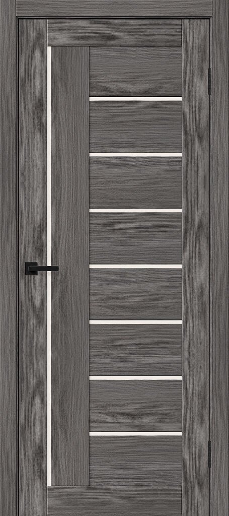 Межкомнатная дверь с экошпоном Браво-29 Grey Melinga/Magic Fog