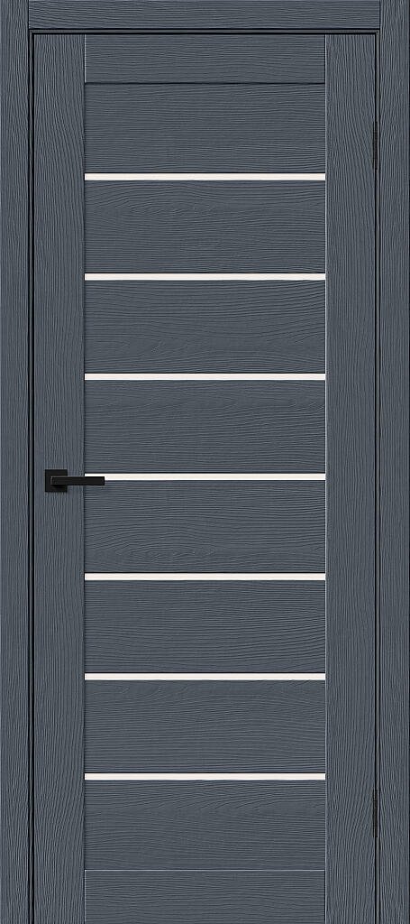 Межкомнатная дверь с экошпоном Браво-22 Stormy Wood/Magic Fog