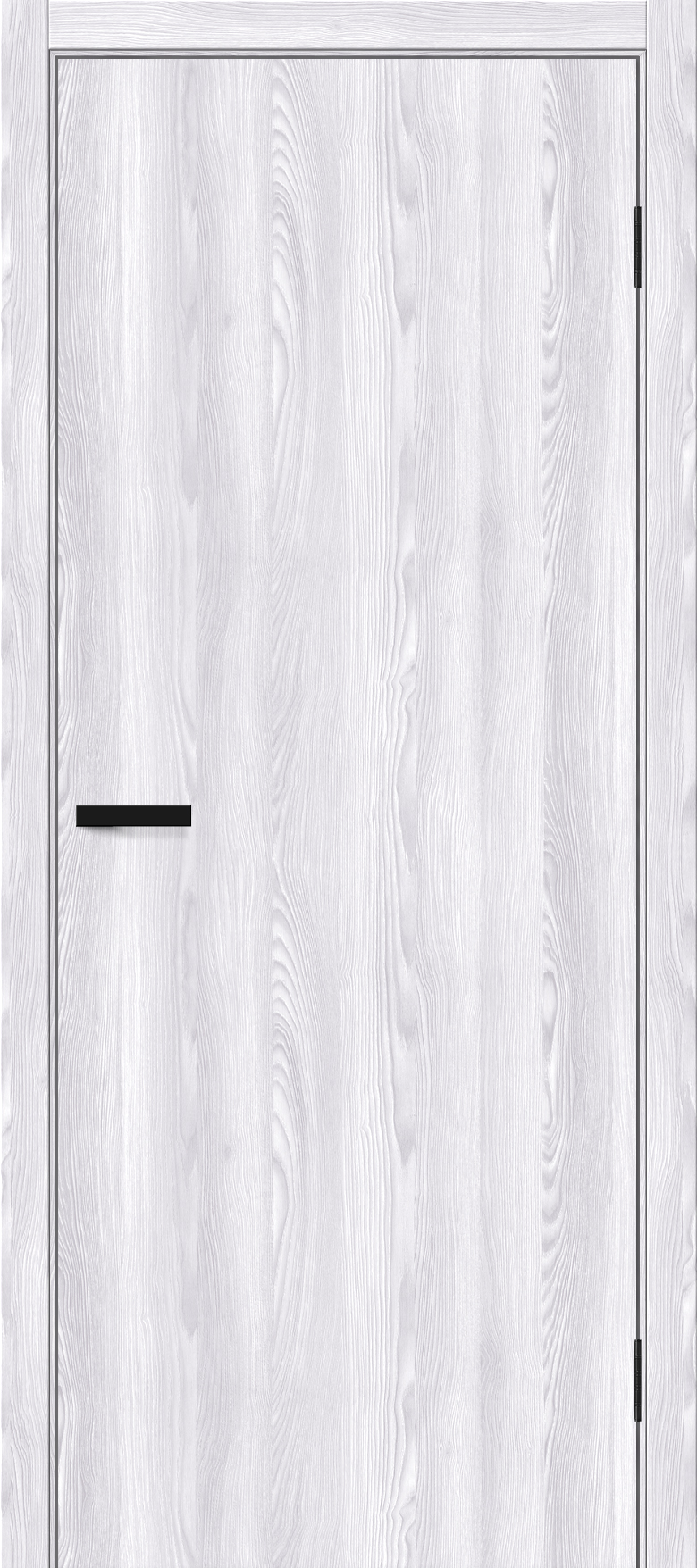 Межкомнатная дверь с экошпоном Браво-0 Riviera Ice