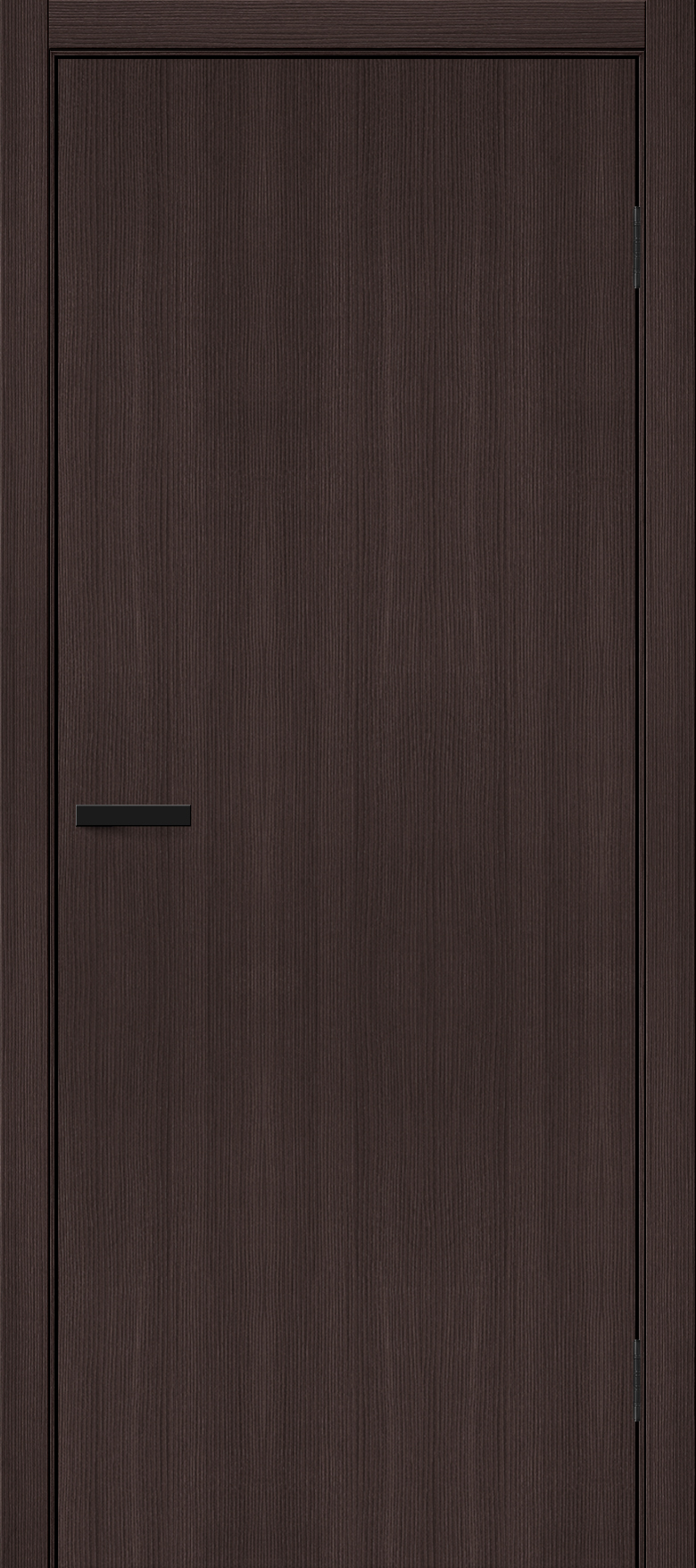 Межкомнатная дверь с экошпоном Браво-0 Wenge Melinga