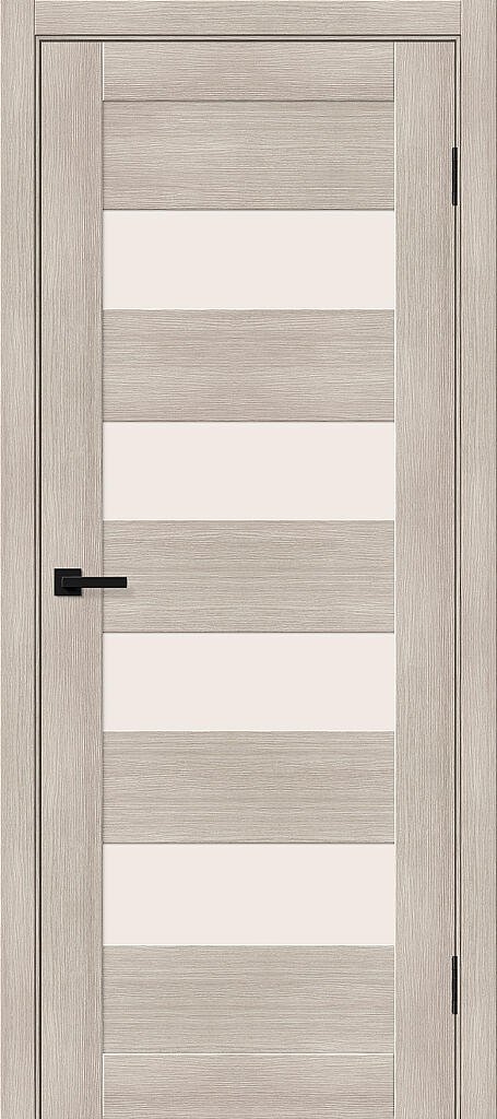 Межкомнатная дверь с экошпоном Браво-23 Cappuccino Melinga/Magic Fog