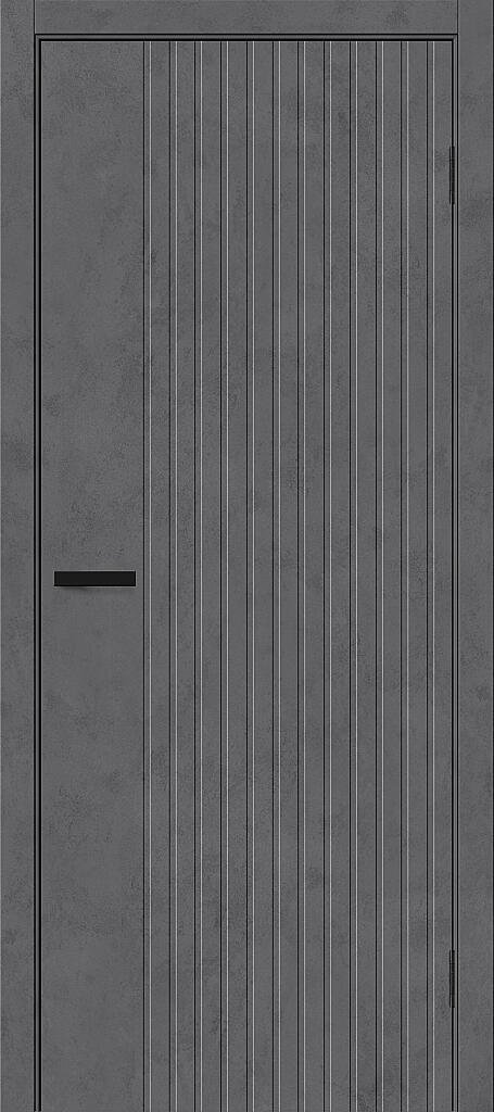 Межкомнатная дверь с экошпоном Граффити-32 Slate Art