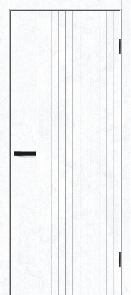 Межкомнатная дверь с экошпоном Граффити-32 Snow Art