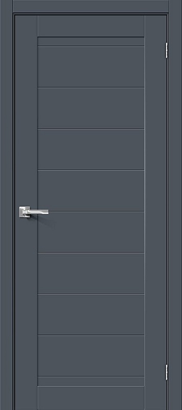 Межкомнатная дверь Эмалит Браво-21 Stormy Matt