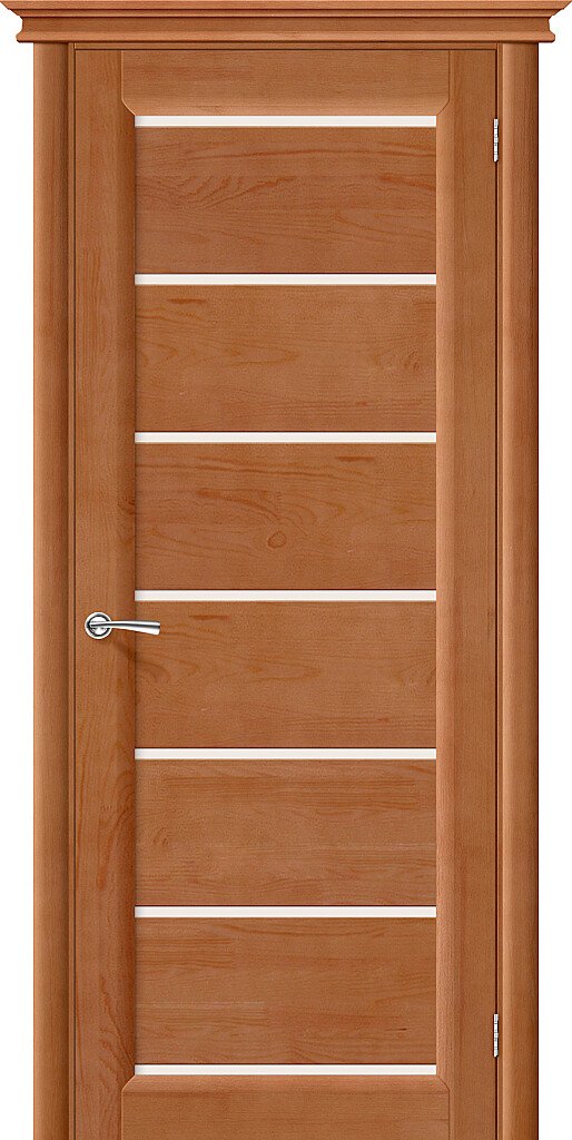 Межкомнатная дверь из Массива М2 Светлый лак / Матовое