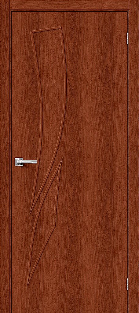Межкомнатная ламинированная дверь 8Г итальянский орех