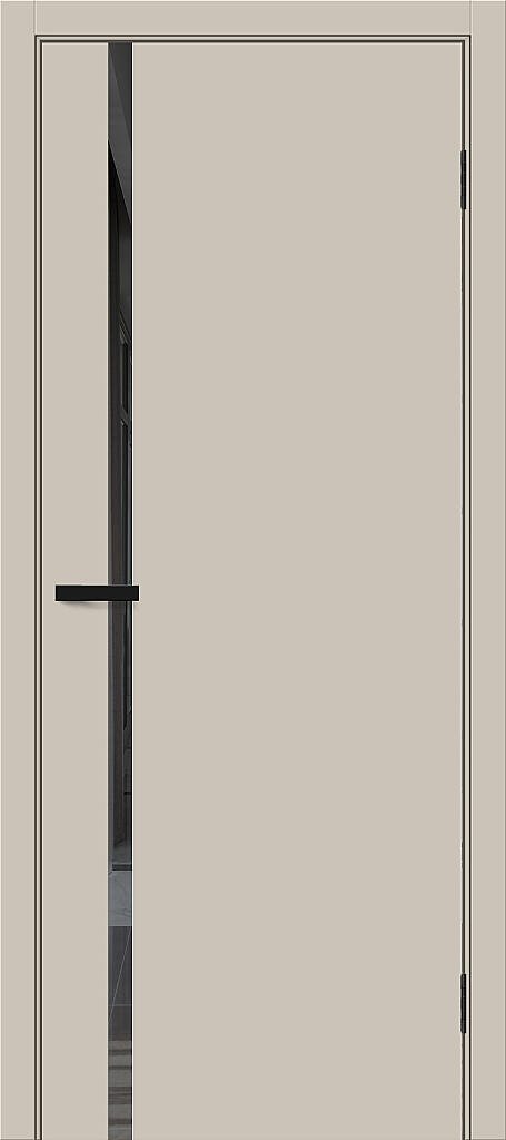 Межкомнатная крашеная дверь Браво-0.40 Creamy / Mirox Grey