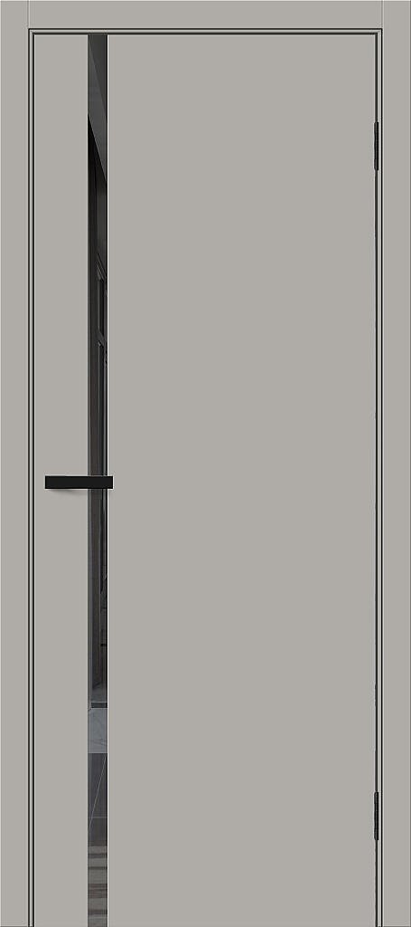 Межкомнатная крашеная дверь Браво-0.40 Greyny / Mirox Grey