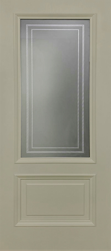 Межкомнатная дверь ДП DIM Enamel B-2.1 Фисташковый Фотопечать Белое