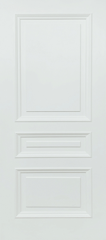 Межкомнатная дверь ДП DIM Enamel B-3 Белый акрил