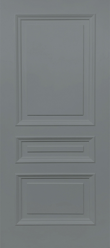 Межкомнатная дверь ДП DIM Enamel B-3 Серый акрил