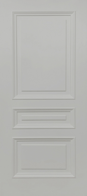 Межкомнатная дверь ДП DIM Enamel B-3 Светло-серый