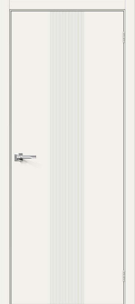 Межкомнатная крашеная дверь Граффити-21 Whitey