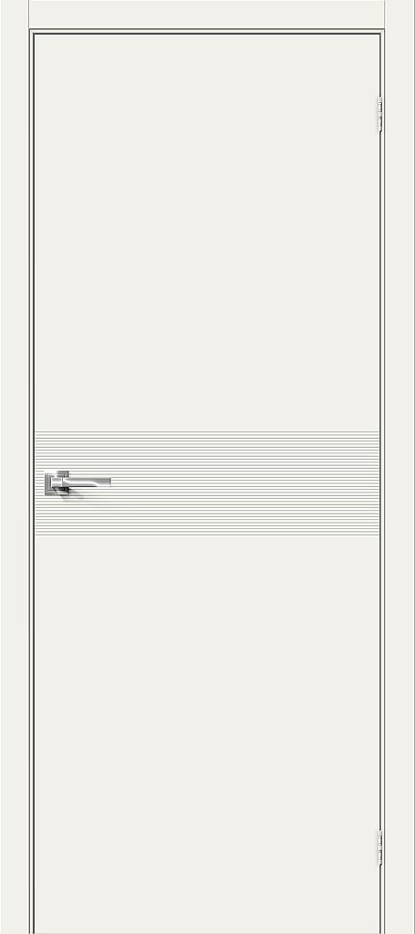 Межкомнатная крашеная дверь Граффити-23 Whitey