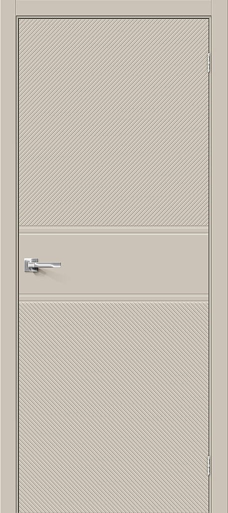 Межкомнатная крашеная дверь Граффити-27 Creamy