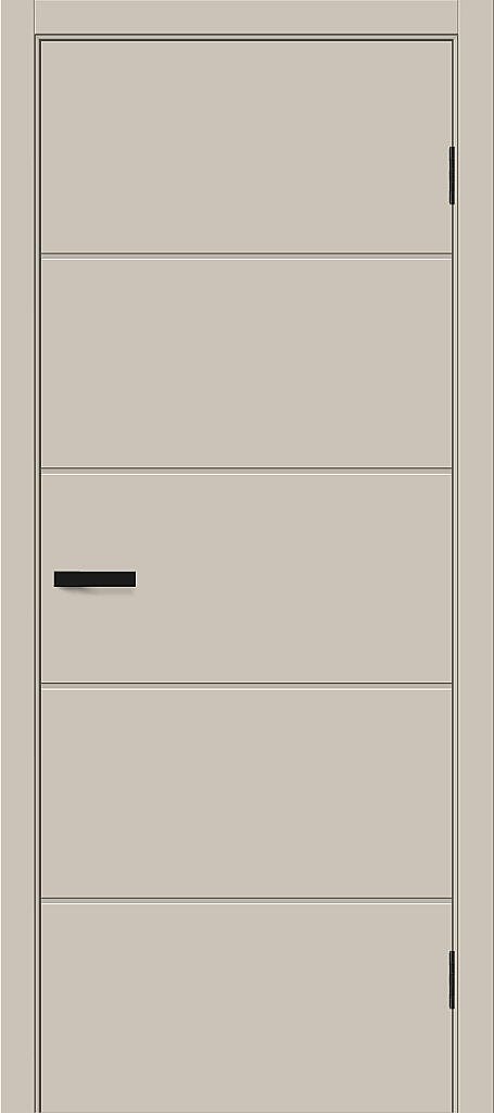 Межкомнатная крашеная дверь Граффити-1 Creamy