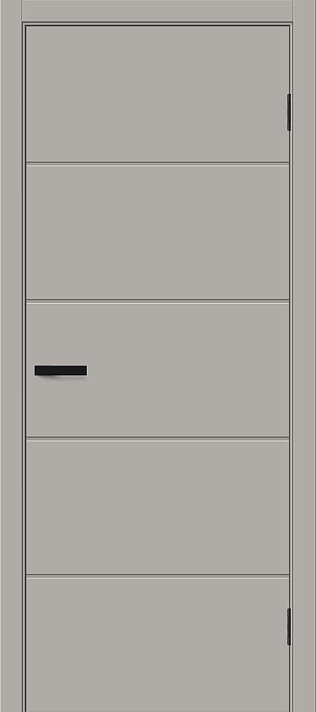 Межкомнатная крашеная дверь Граффити-1 Greyny