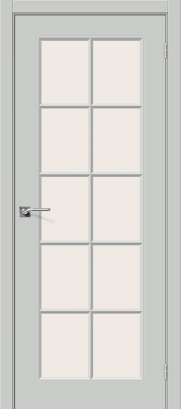 Межкомнатная крашеная дверь Скинни-11.1 Grace / Magic Fog