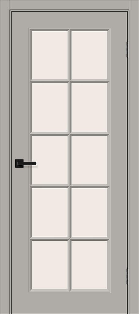 Межкомнатная крашеная дверь Скинни-11.1 Greyny / Magic Fog