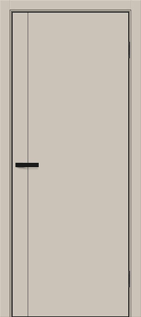 Межкомнатная дверь ПЭТ Браво-0.10.А Cream Silk