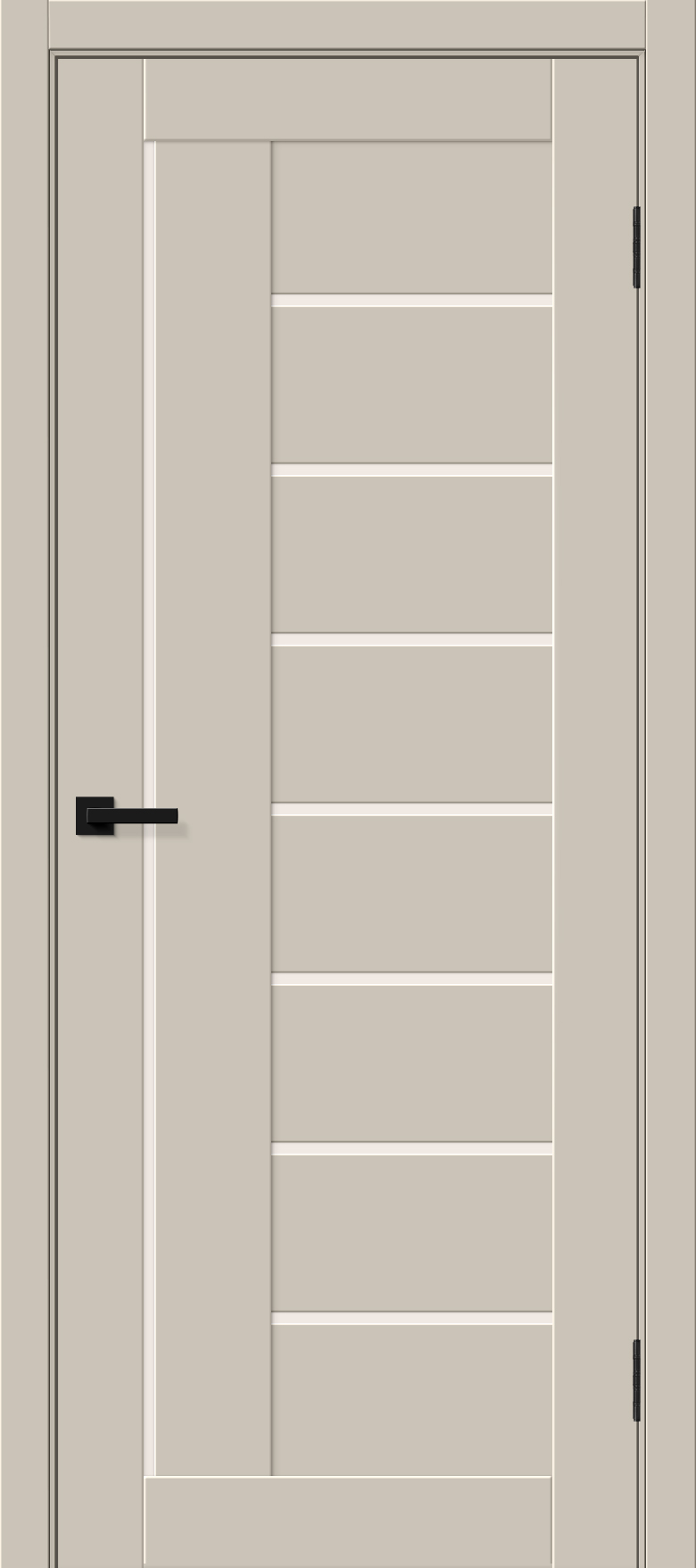 Межкомнатная дверь ПЭТ Браво-29 Cream Silk / Magic Fog