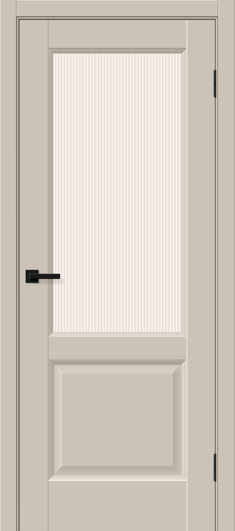 Межкомнатная дверь ПЭТ Неоклассик-33 Cream Silk / Magic Moru