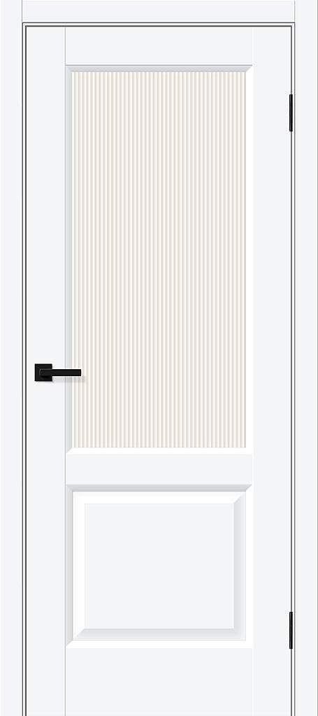 Межкомнатная дверь ПЭТ Неоклассик-33 White Silk / Magic Moru
