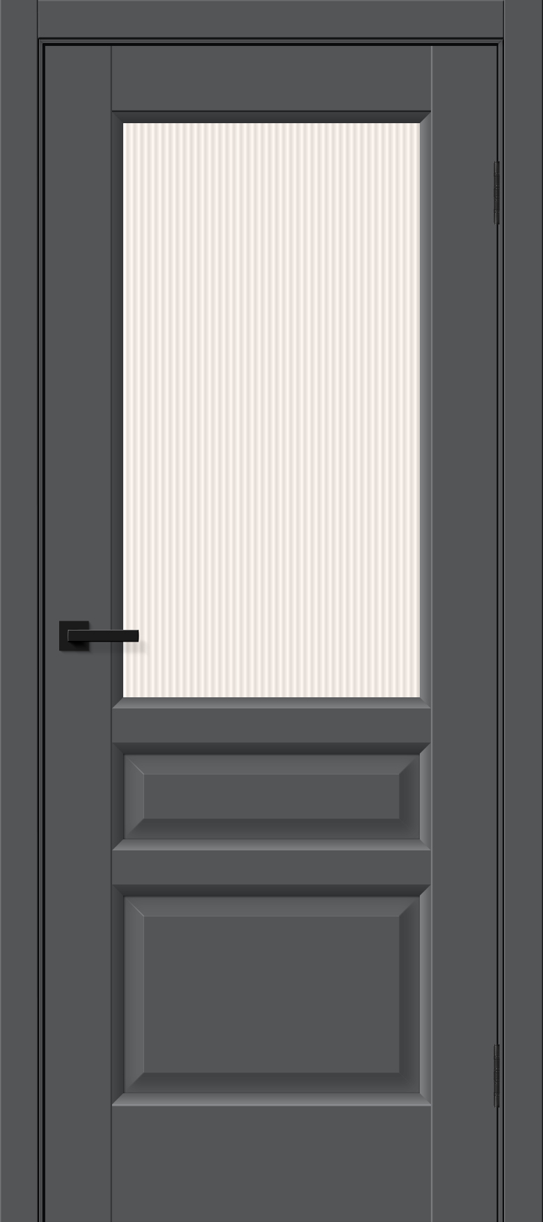 Межкомнатная дверь ПЭТ Неоклассик-35 Stormy Silk / Magic Moru