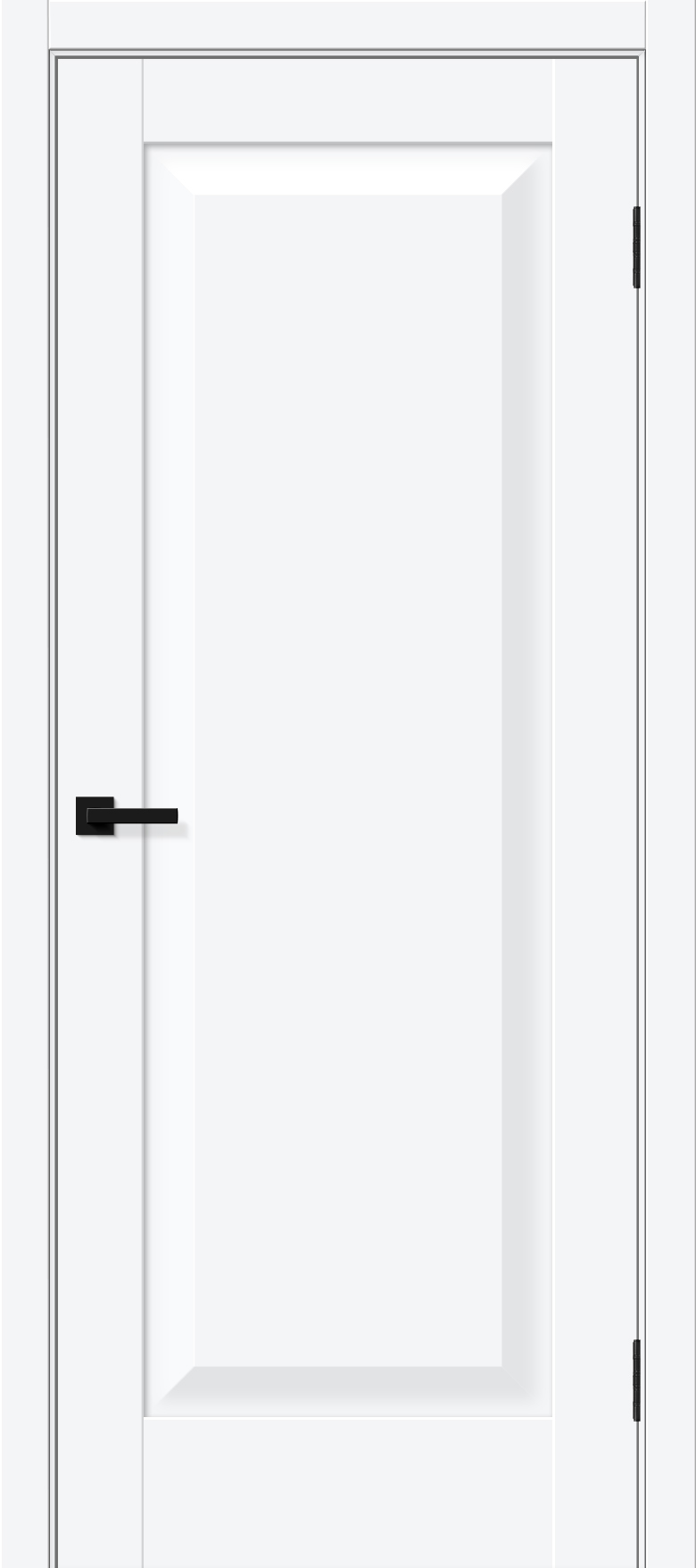 Межкомнатная дверь ПЭТ Прима-20 White Silk
