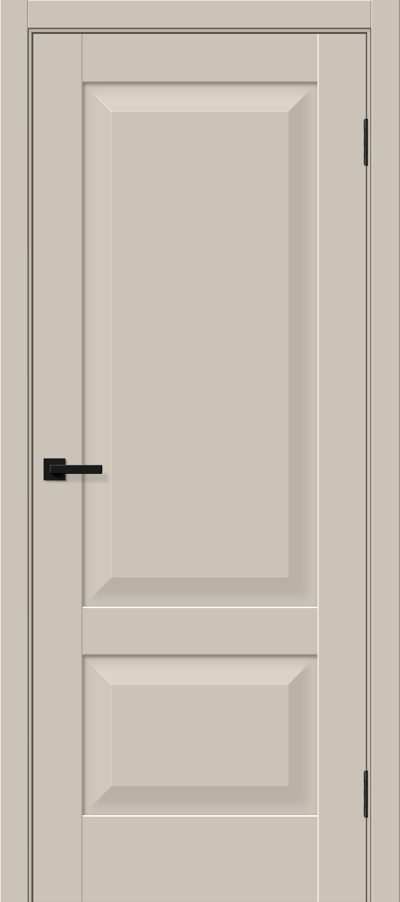 Межкомнатная дверь ПЭТ Прима-22 Cream Silk