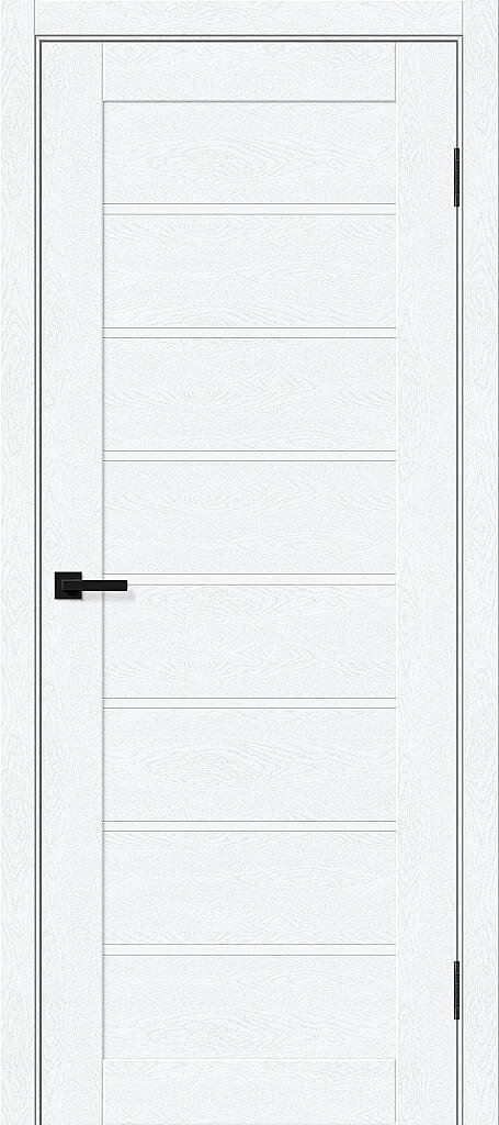 Межкомнатная дверь ПЭТ Браво-20/2 White Silkwood