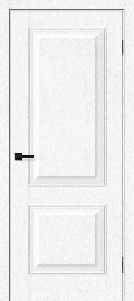 Межкомнатная дверь ПЭТ Классик-12 White Silkwood