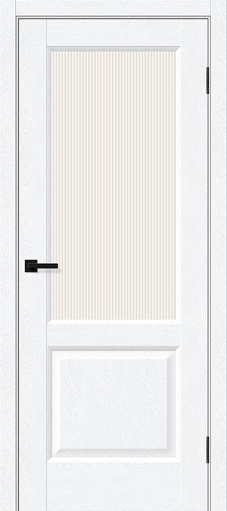 Межкомнатная дверь ПЭТ Неоклассик-33 White Silkwood / Magic Moru