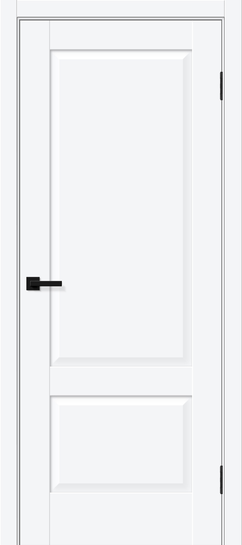 Межкомнатная дверь ПЭТ Прима-12 White Silk