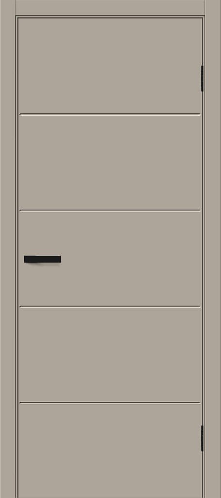 Межкомнатная дверь ПЭТ Граффити-2.Д.П Clay Silk