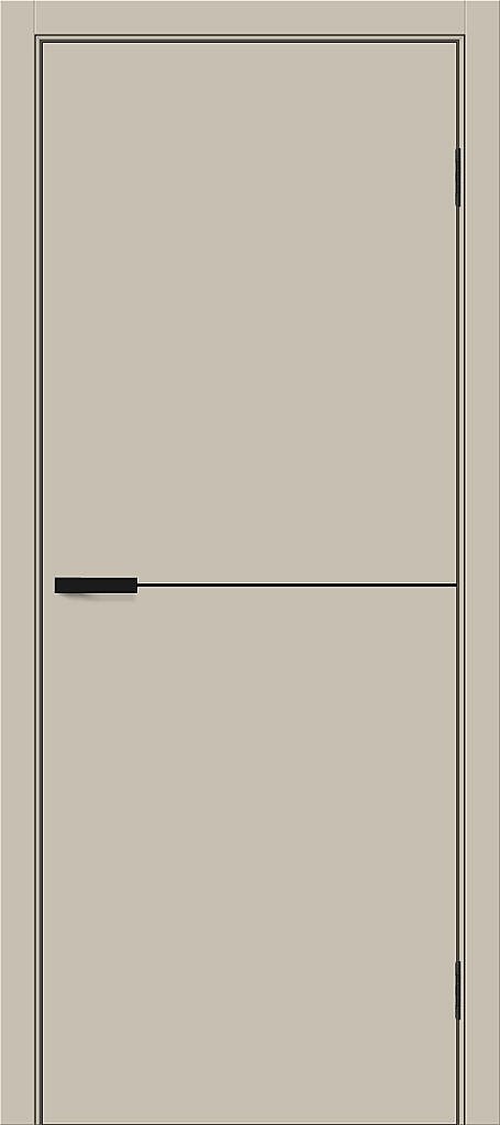 Межкомнатная дверь с покрытием винил Браво-0.81 Cream Pro