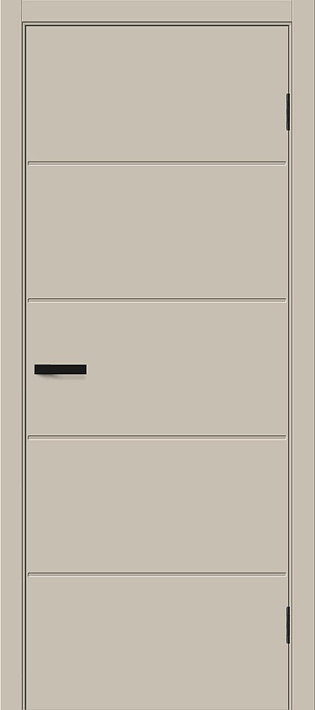 Межкомнатная дверь с покрытием винил Граффити-1.Д Cream Pro