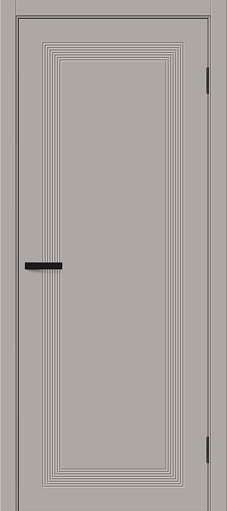 Межкомнатная дверь с покрытием винил Граффити-20 Grey Pro