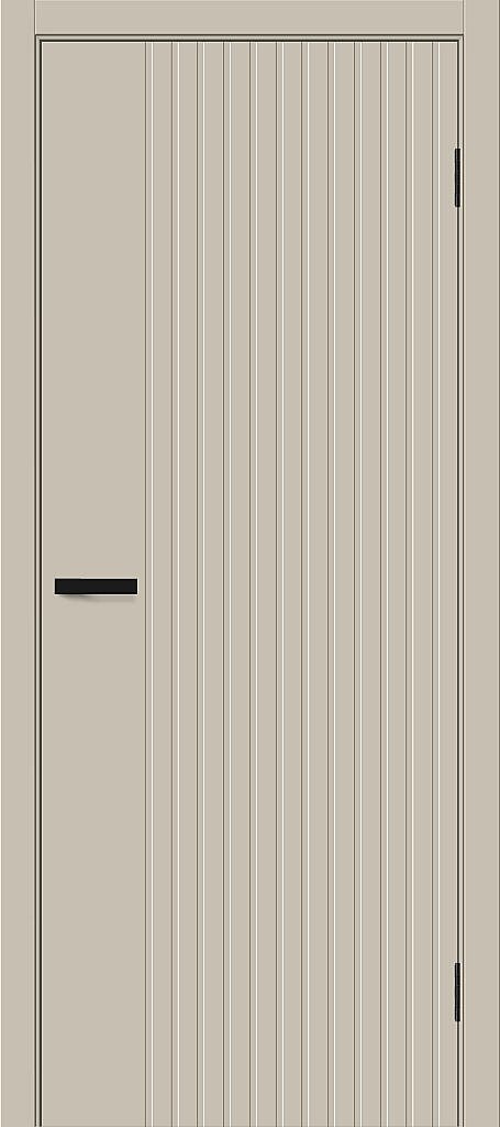 Межкомнатная дверь с покрытием винил Граффити-32 Cream Pro