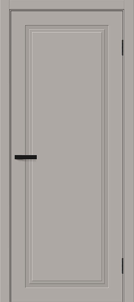 Межкомнатная дверь с покрытием винил Граффити-40 Grey Pro