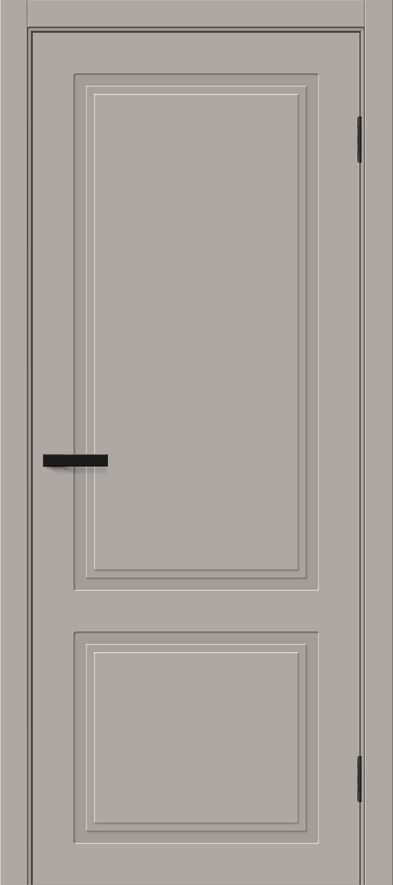 Межкомнатная дверь с покрытием винил Граффити-42 Grey Pro