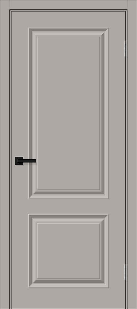 Межкомнатная дверь с ПВХ-пленкой Скинни-12 Grey Pro