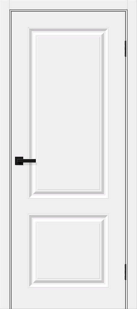 Межкомнатная дверь с ПВХ-пленкой Скинни-12 White Pro