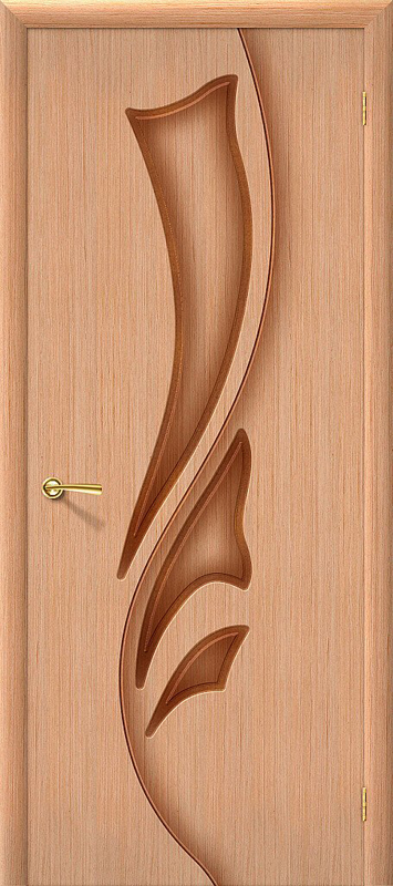 Межкомнатная шпонированная дверь Эксклюзив дуб файн-лайн