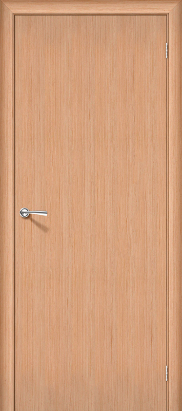 Межкомнатная шпонированная дверь Соло-0.V дуб
