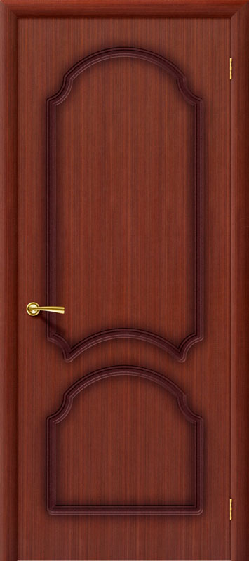 Межкомнатная шпонированная дверь Соната макоре файн-лайн