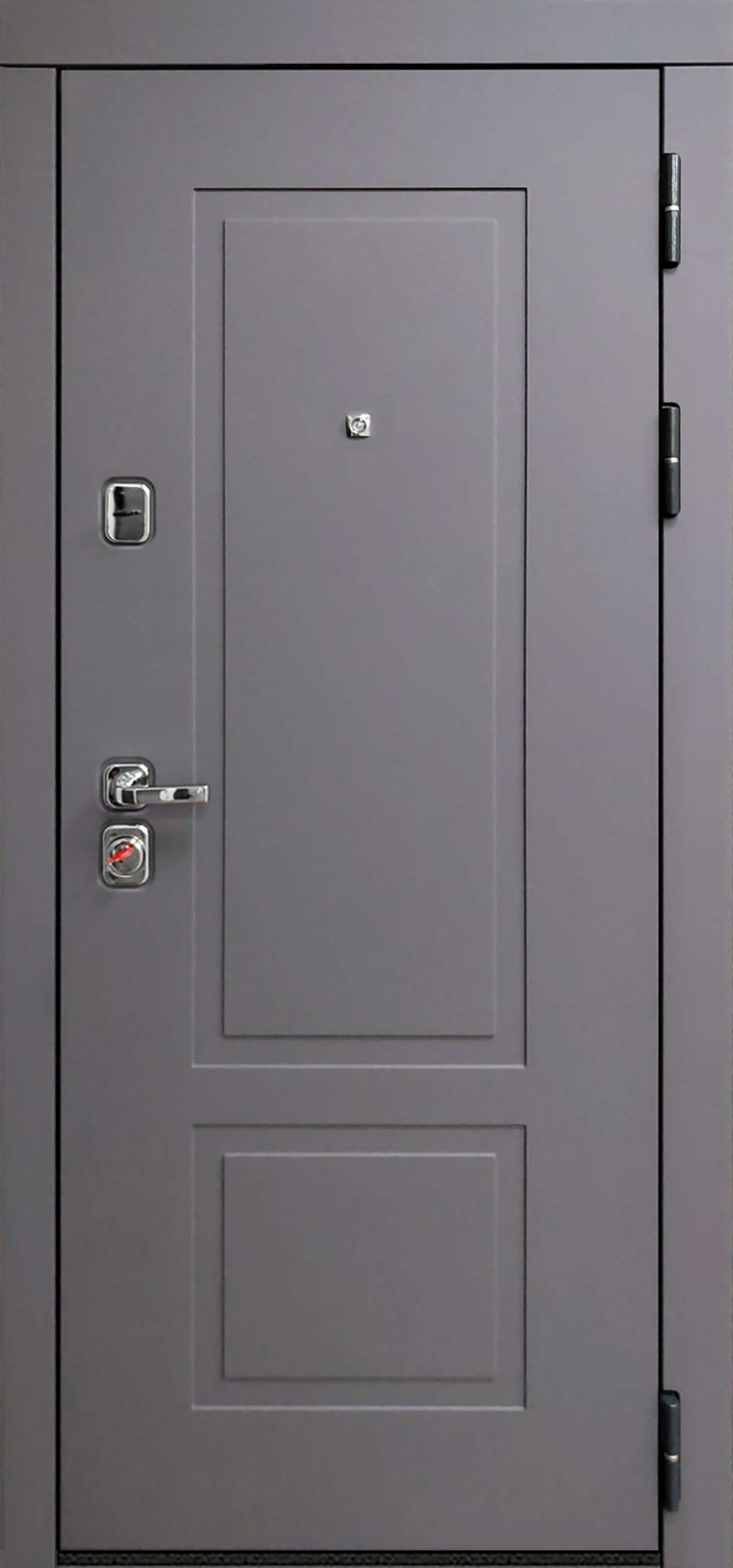 Входная дверь OIKO ACOUSTIC K2 Grey Soft/DIM I-10 Smoky Matt