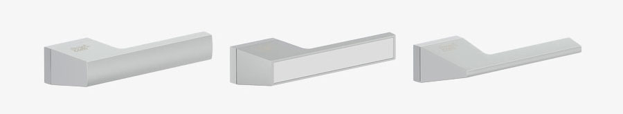 Ручки на прямоугольной розетке Ручки на прямоугольной розетке