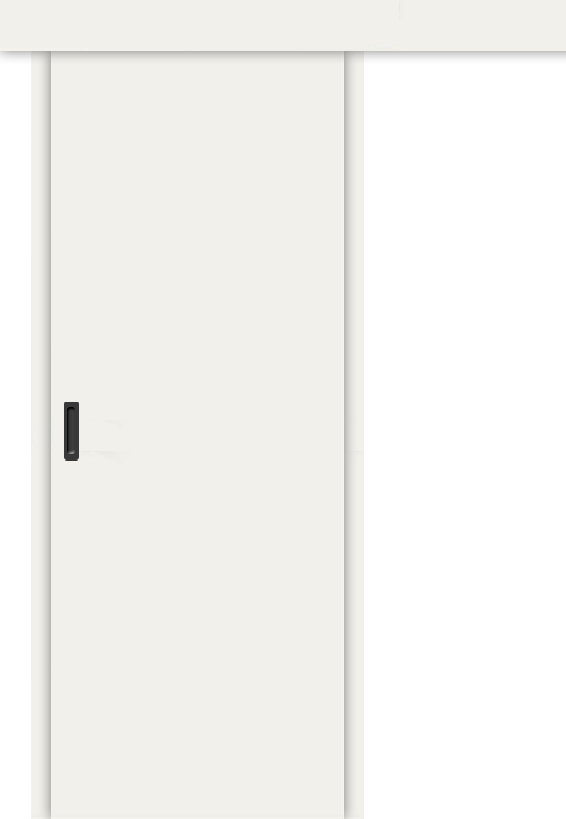 Межкомнатная дверь-купе Браво-0к Whitey